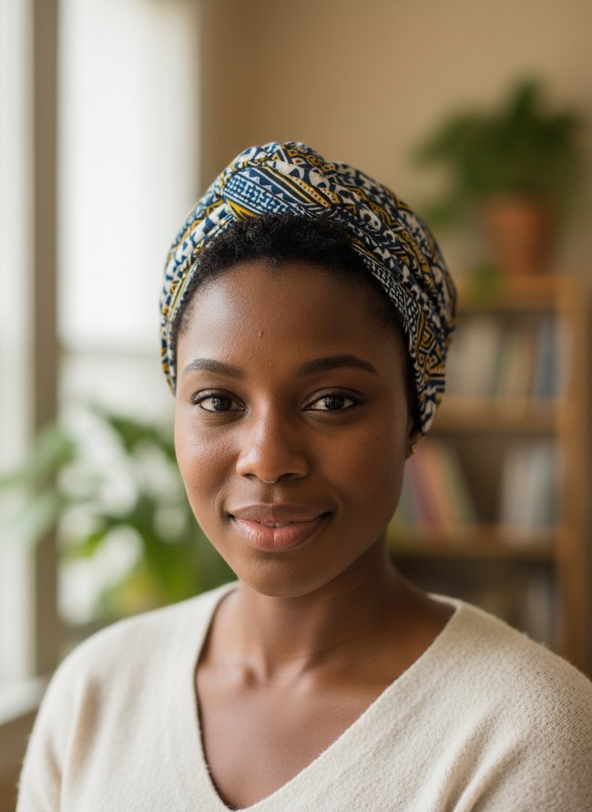 Patterned Fabric Headwrap