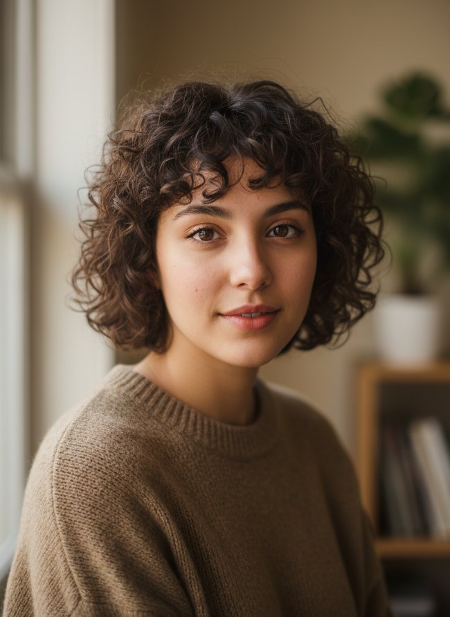 Defined Curl Shag