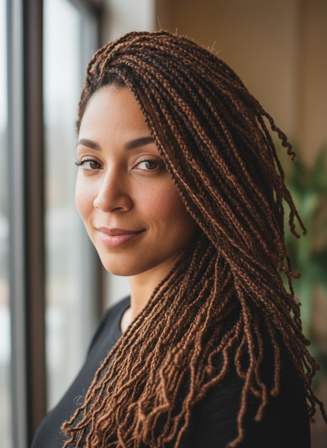 Faux Locs Crochet Style