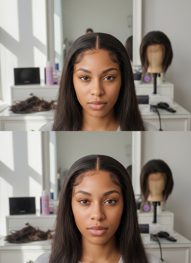 Invisible Lace Front Seamless