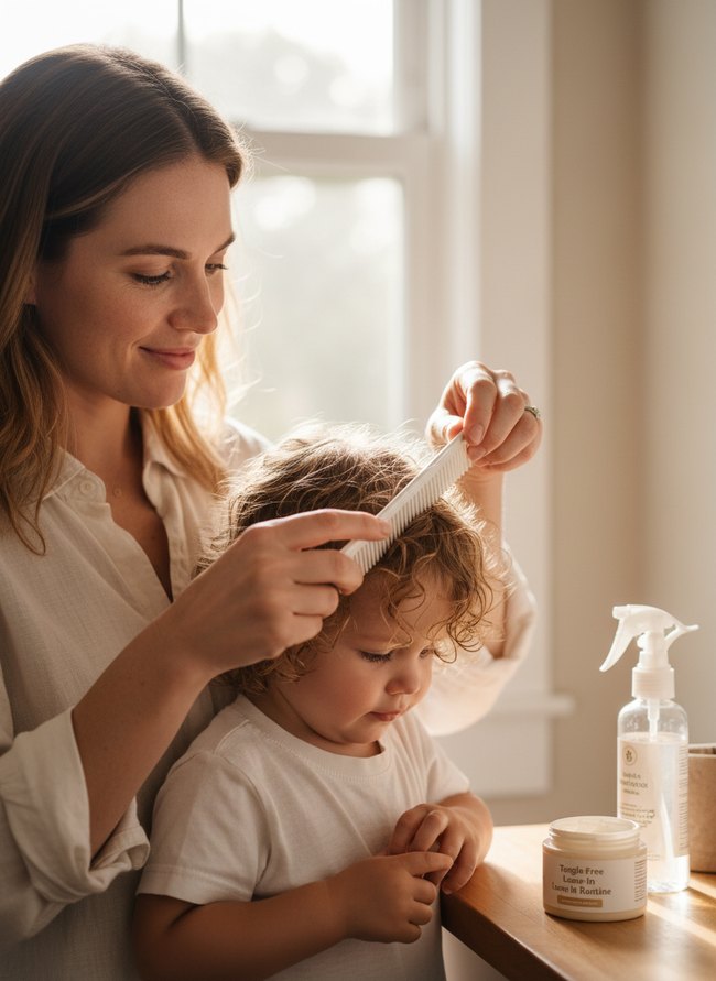 Tangle-Free Leave-In Routine