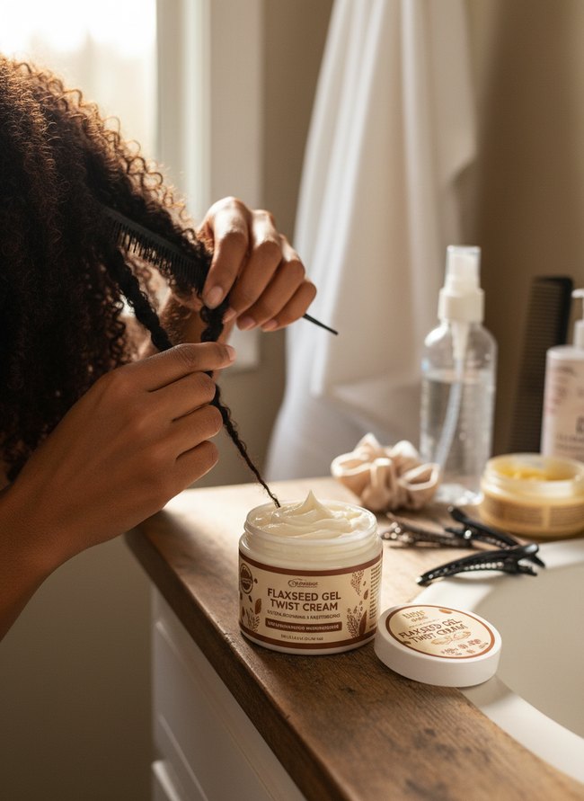Flaxseed Gel Twist Cream