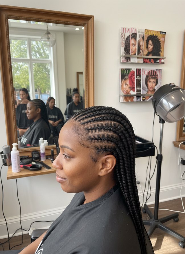 Classic Cornrows Simple