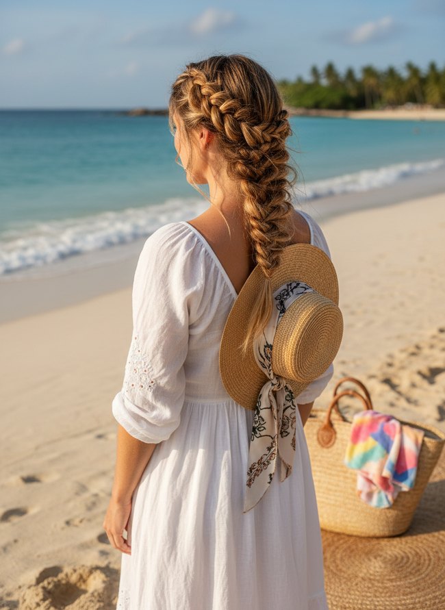 Sun-Kissed Fishtail Crown