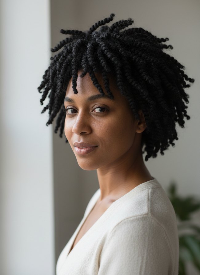 Voluminous Twa Twist