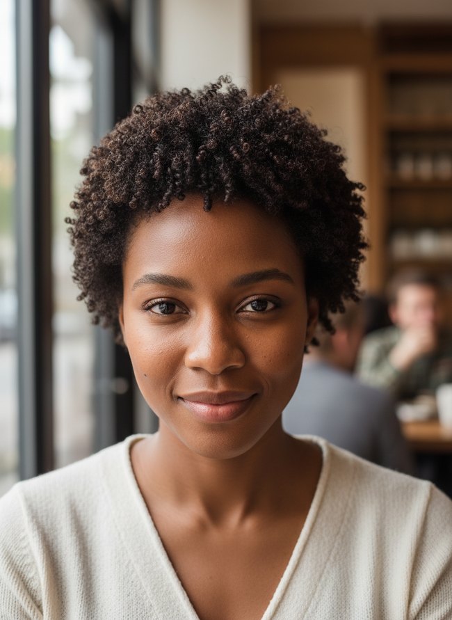 Defined Curl Crop