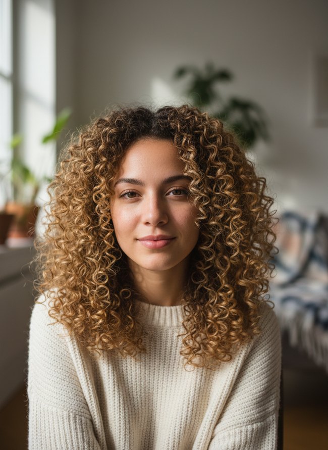 Defined Frizz-Free Ringlets