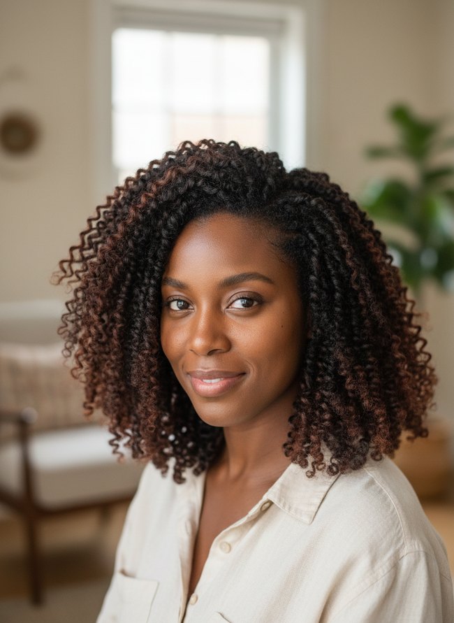 Easy Twist Out Style