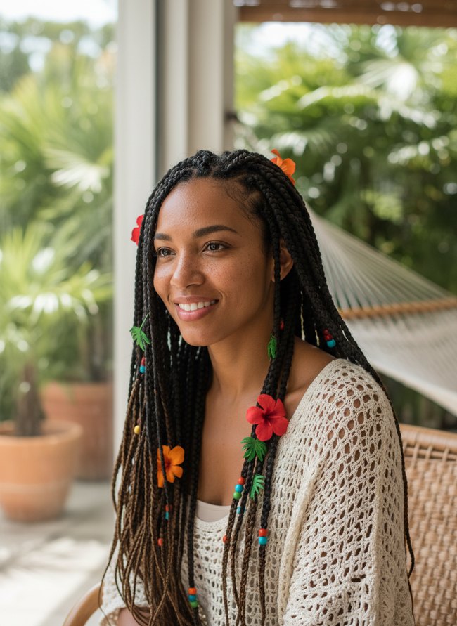Tropical Passion Braids