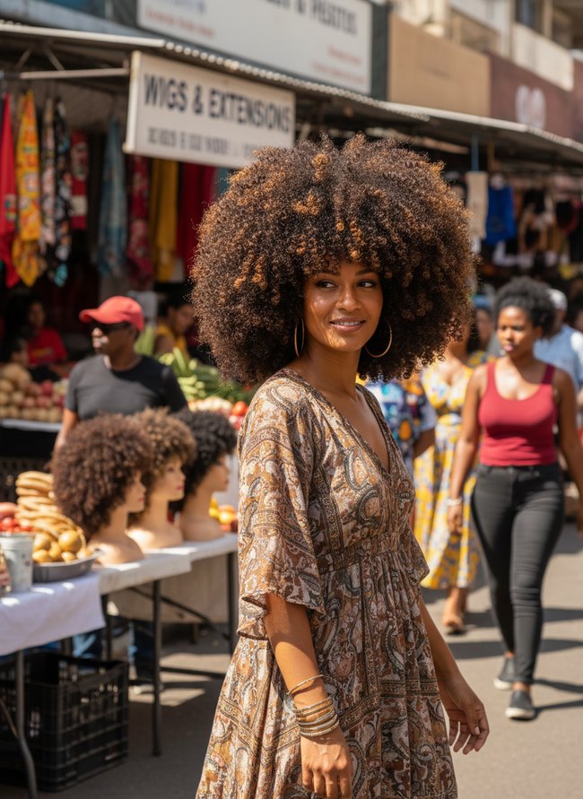 Voluminous Afro Cloud