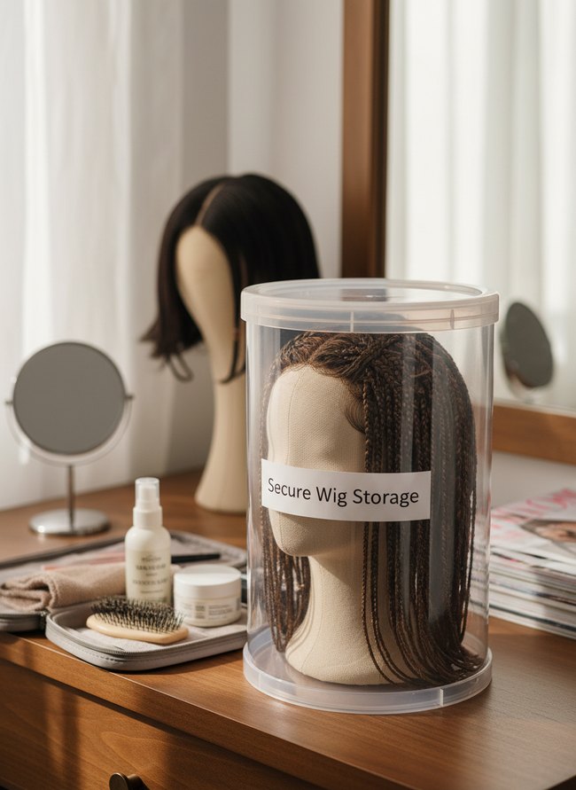 Secure Wig Storage