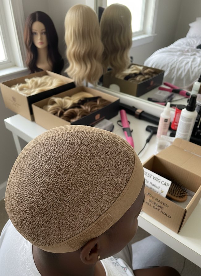 Adjustable Elastic Band Cap