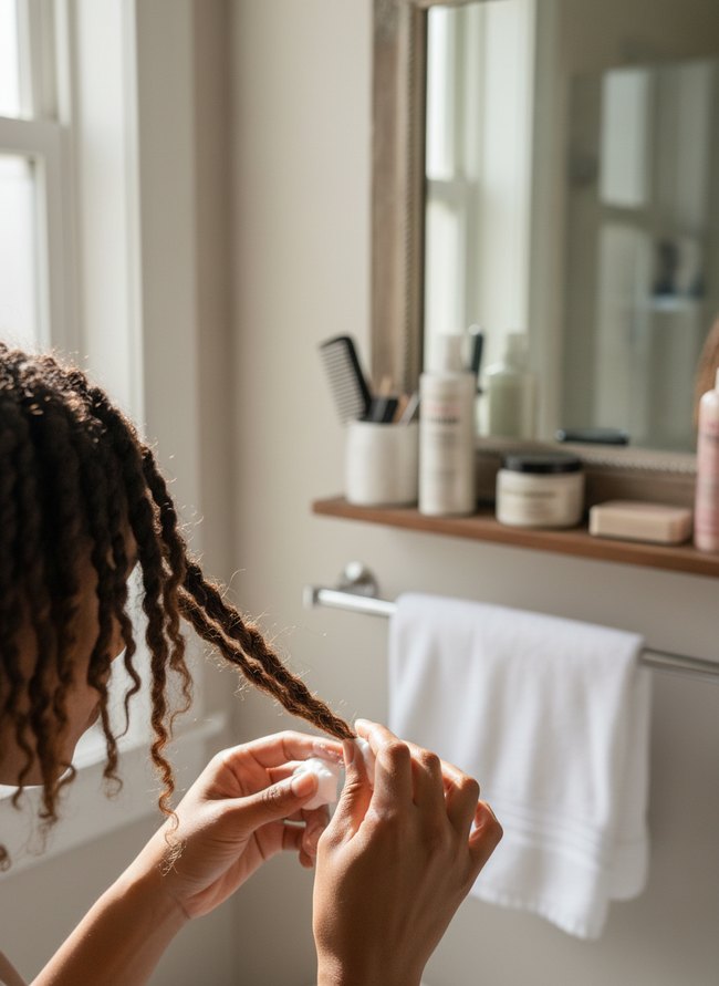 Defined Twist Mousse Application