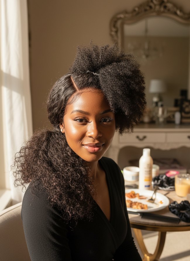 Wig vs. Detangled Hair