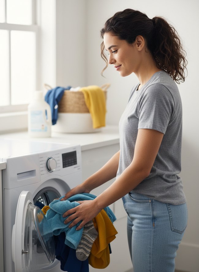 Load Washer Properly