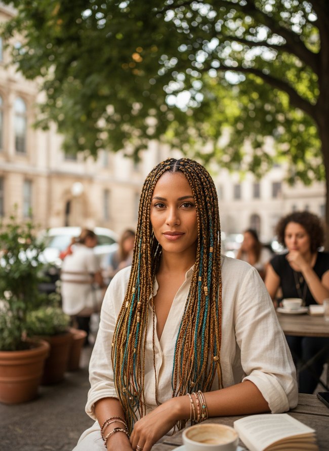 Boho Accent Braids