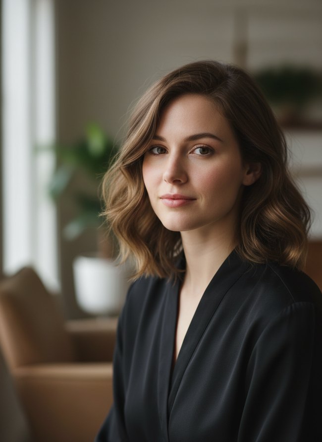 Side Swept Curls