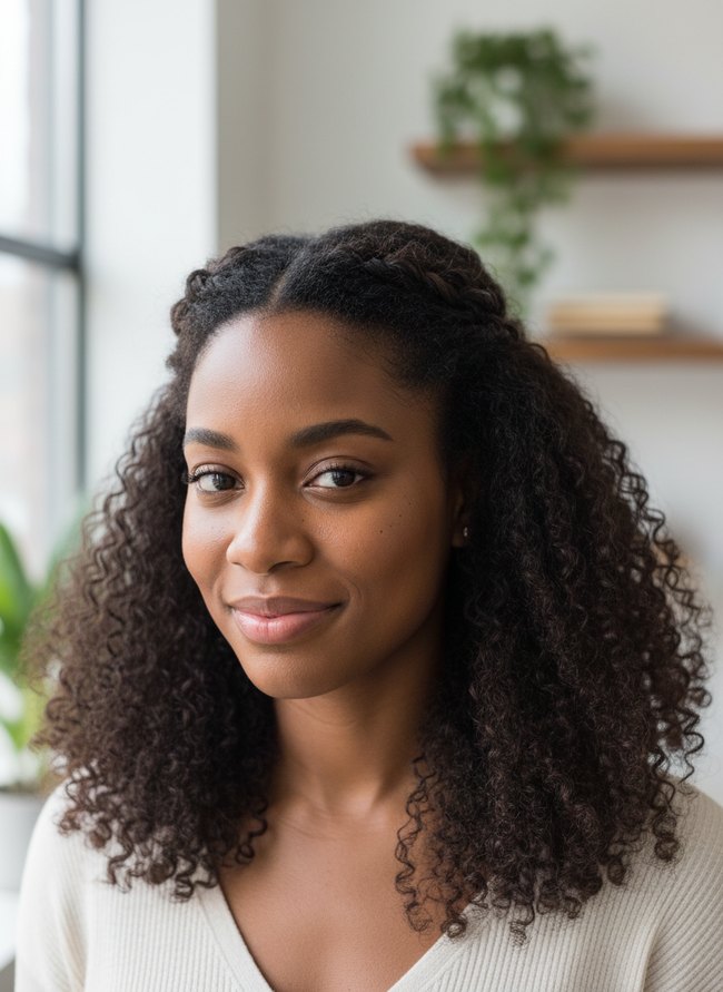 Speedy Half-Up Twist