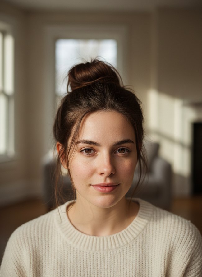 Easy Messy Bun