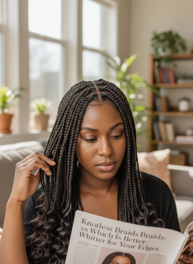 Goddess Box Braid Styles