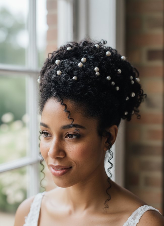 Pearl Adorned Coils