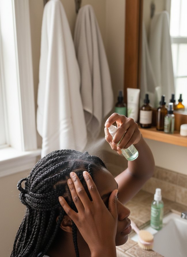Scalp Refreshing Routine