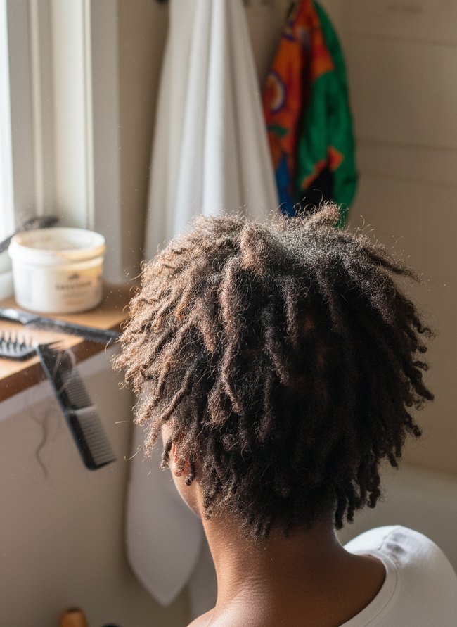 Frizzy New Growth Neglect