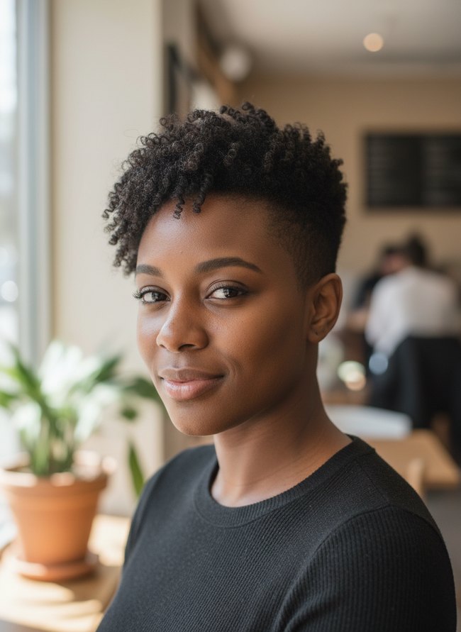 Asymmetrical Textured Cut