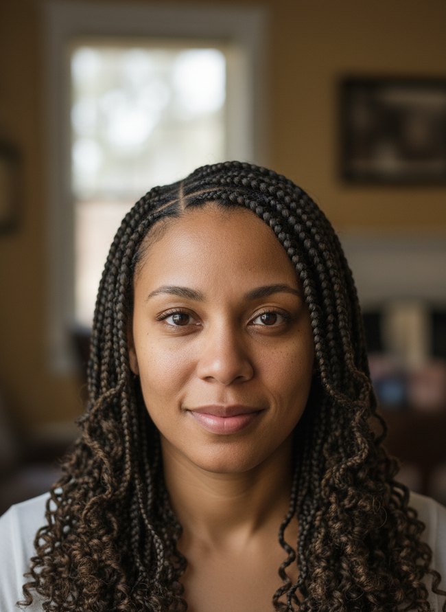 Curved Crochet Braid