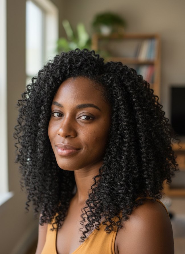 Kinky Curly Crochet Hair