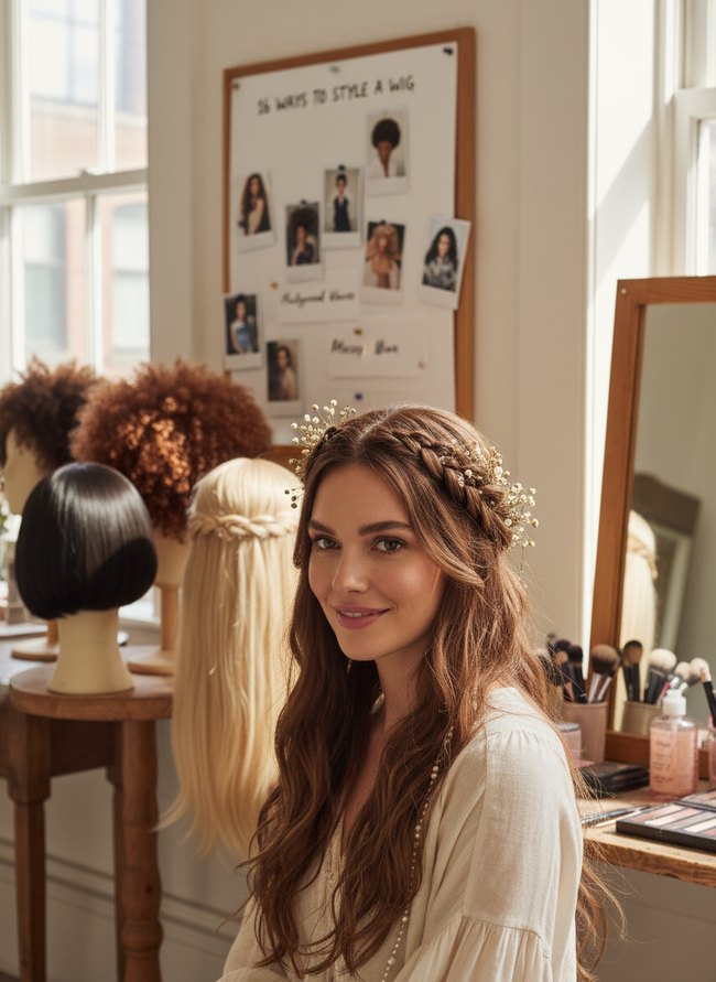 Bohemian Braided Crown
