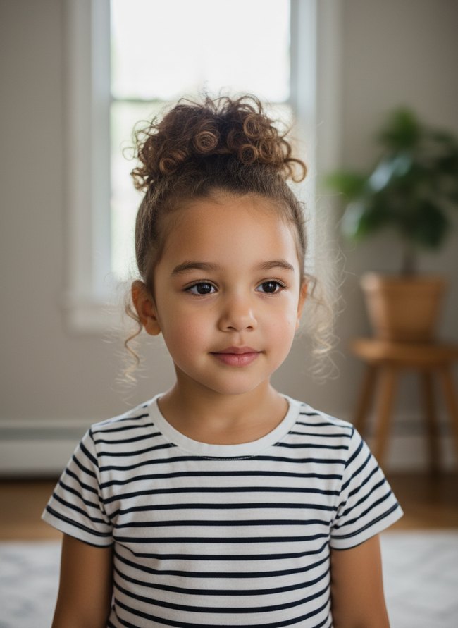 Pineapple Top Knot