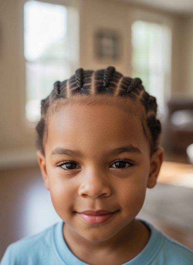 Mini Cornrow Accents