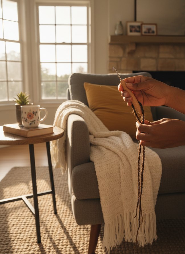 Crochet Hook Insertion Guide