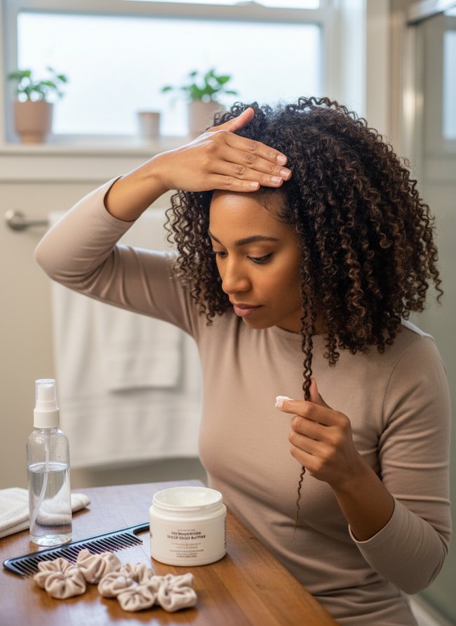 Scalp Hydration Twist Method
