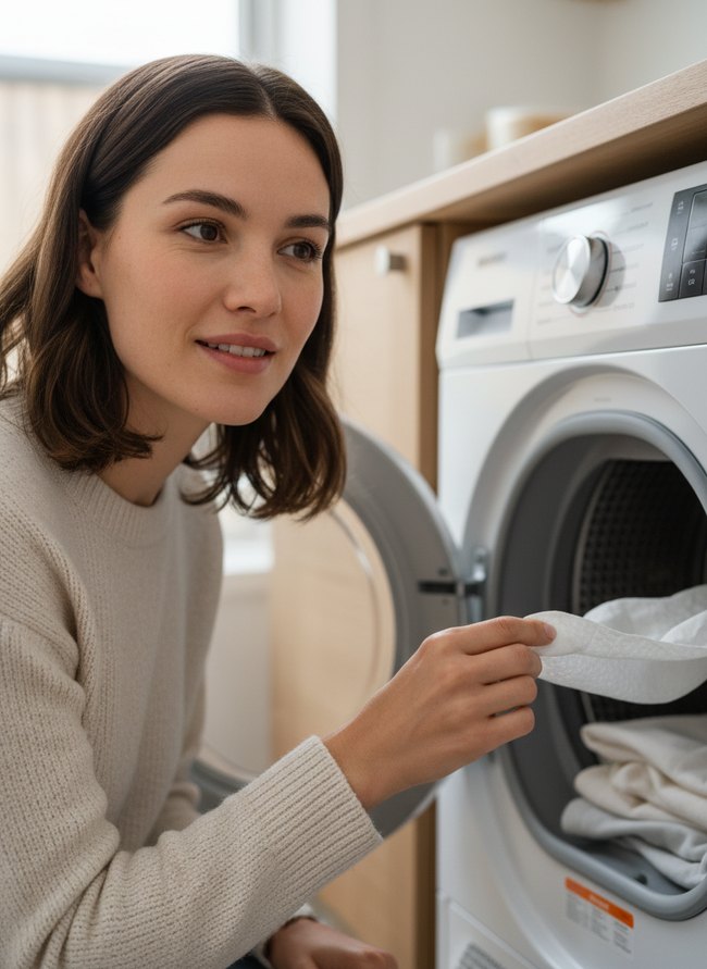 Dryer Sheet Placement