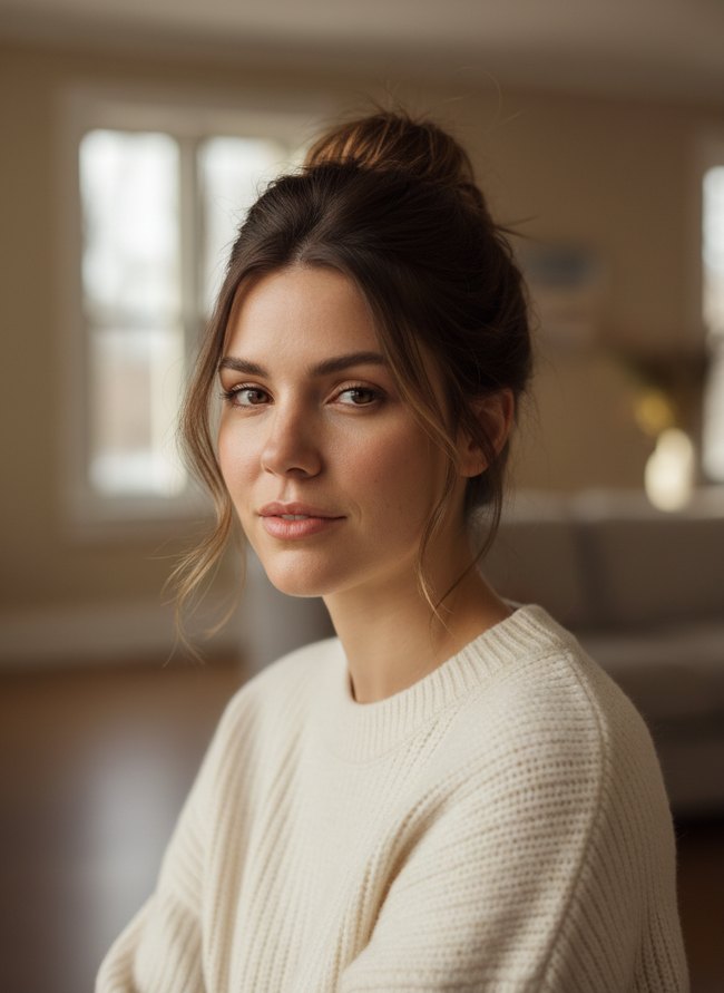 Loose Textured Bun