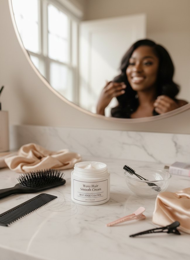 Wavy Hair Smooth Cream