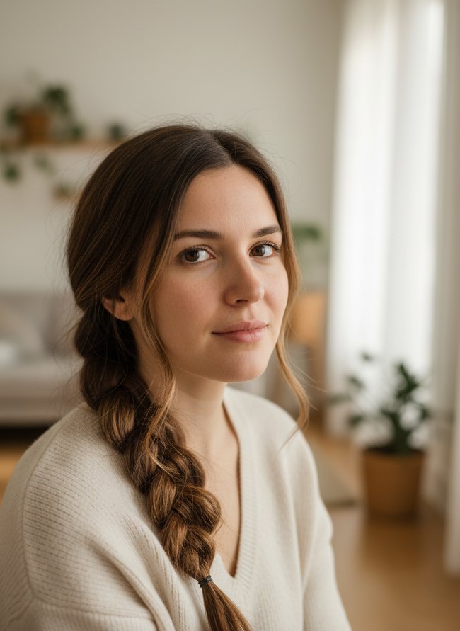 Chic Side Braid