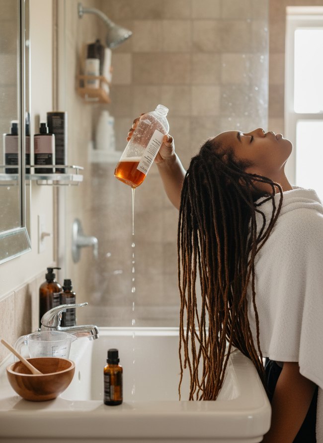 Apple Cider Vinegar Rinse