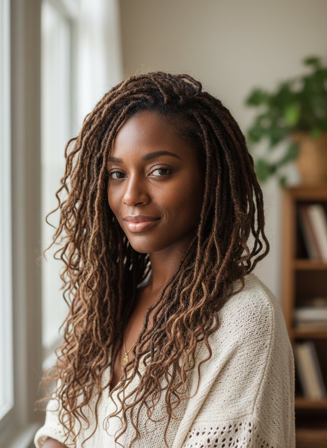 Boho Faux Locs