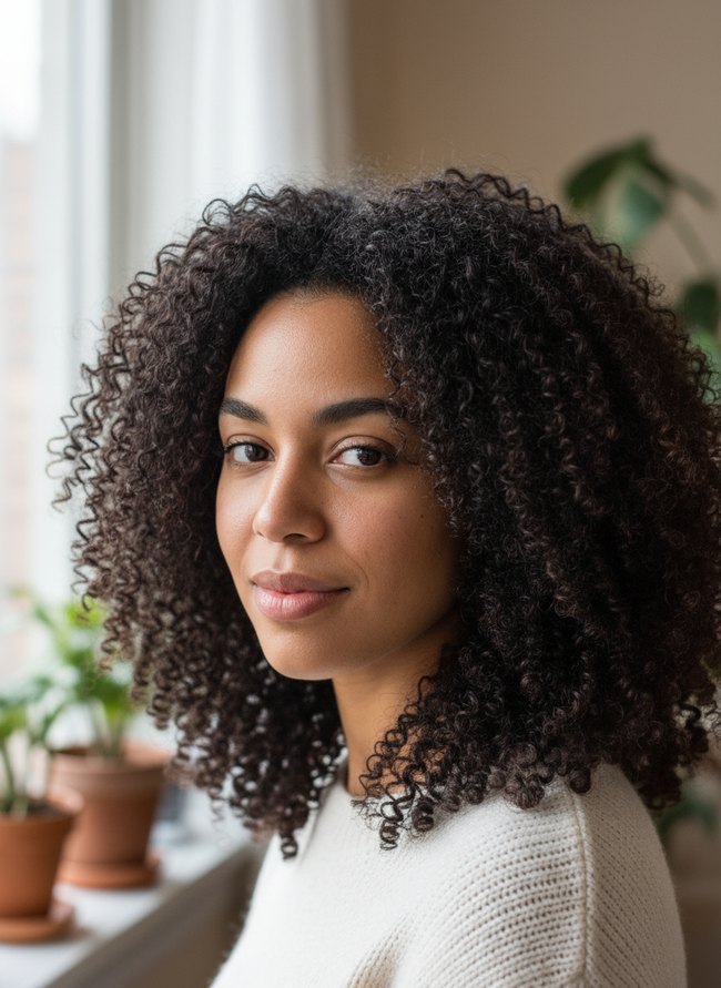Kinky Curly Crochet Weave