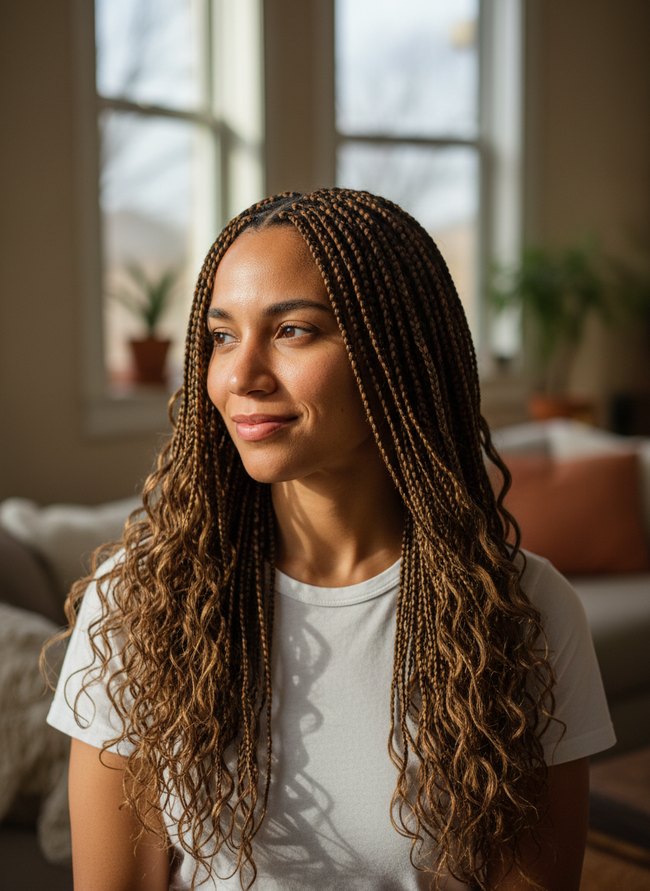 Bohemian Crochet Hair Texture