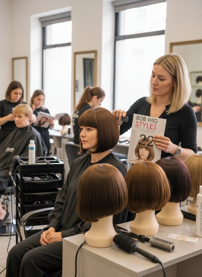 French Bob With Bangs