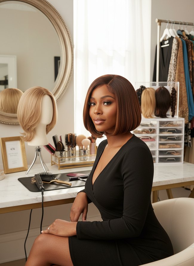 Chic Tucked Bob