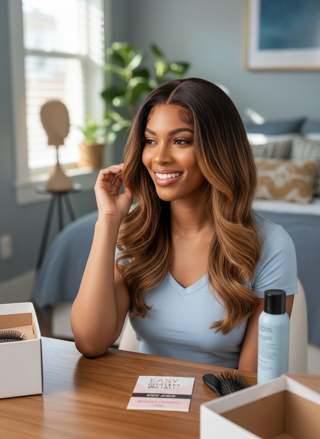Ombre Human Hair Blend