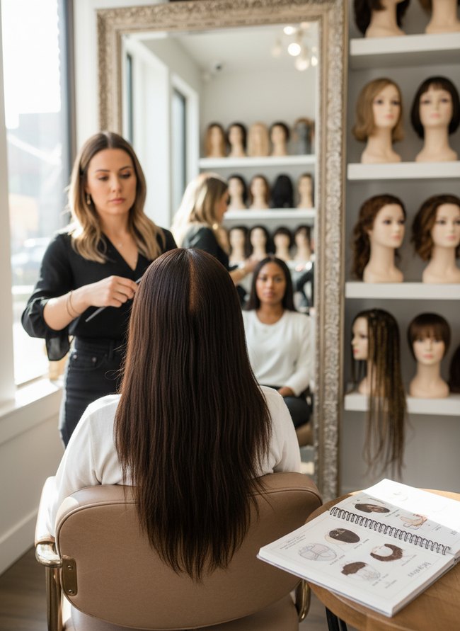 Monofilament Part Wig