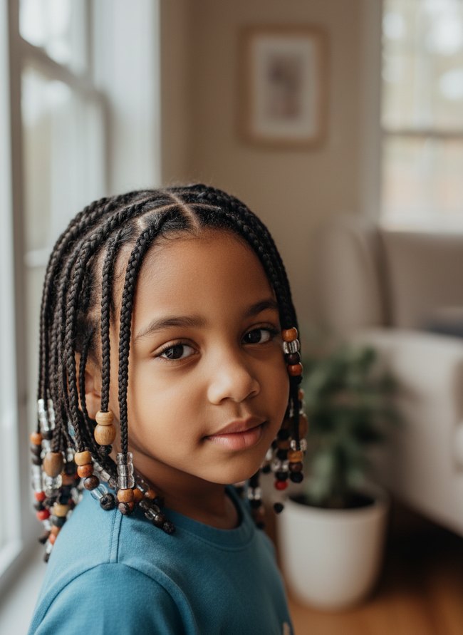 Beaded Cornrow Styles