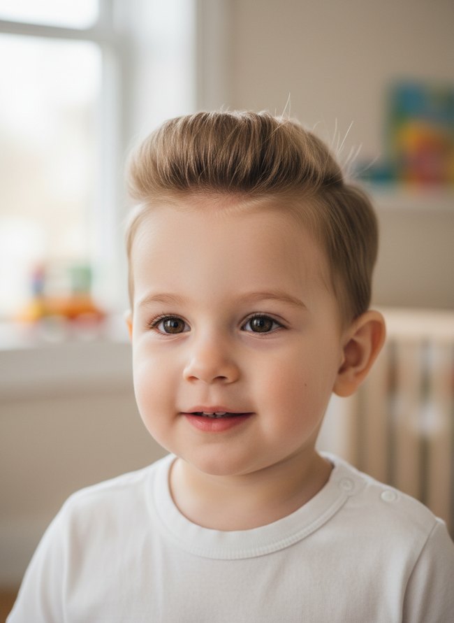 Playful Pompadour Puff