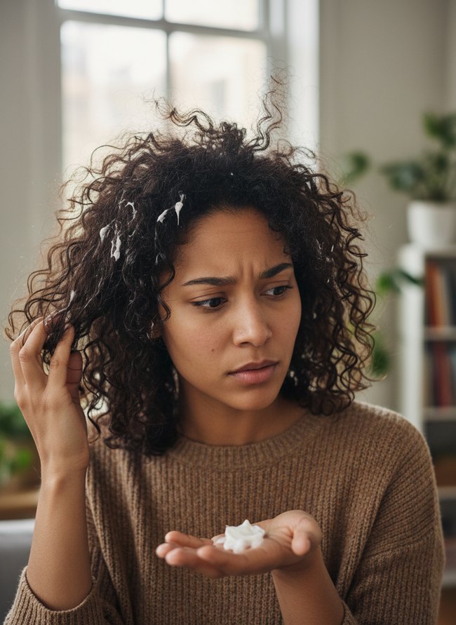 Using Wrong Hair Products